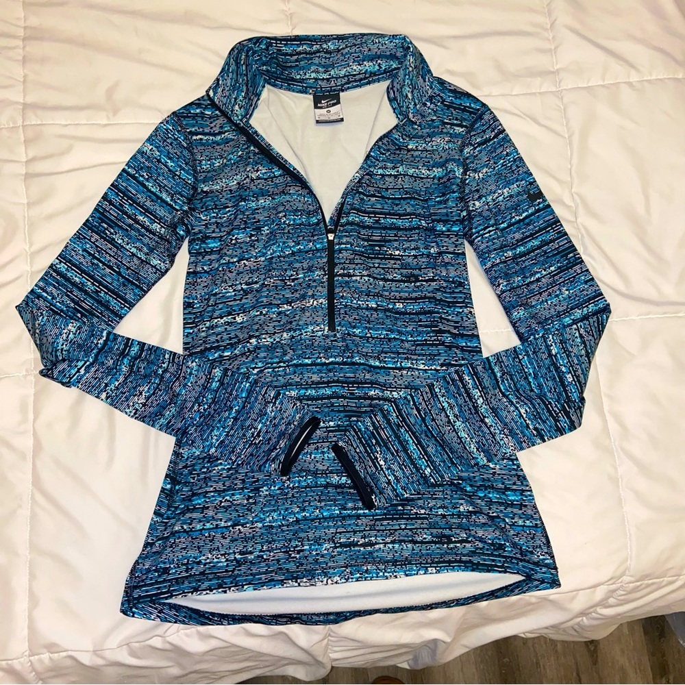 NIKE PRO DRI-FIT HALF ZIP Pullover Top Women’s Medium